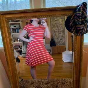 Striped T-Shirt Dress